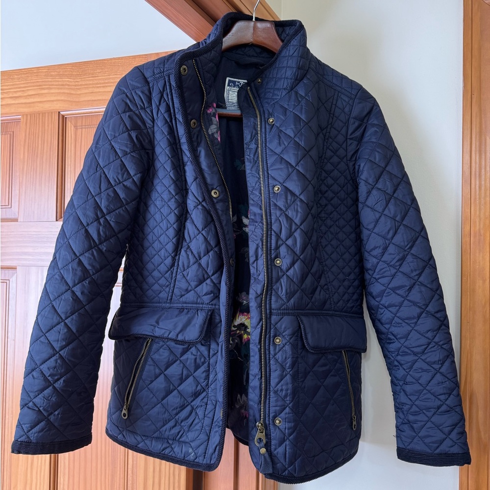 Joules Newdale Marine quilted jacket